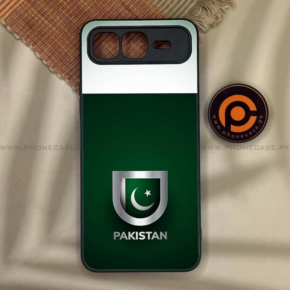 Infinix Smart 10 Plus - Pakistani Flag Series - Premium Metal Printed soft Bumper shock Proof Case