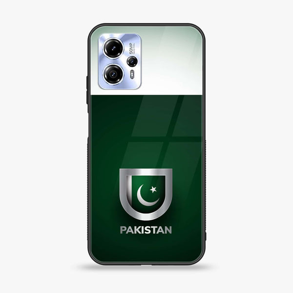 Motorola Moto G23 - Pakistani Flag Series - Premium Printed Glass soft Bumper shock Proof Case CS-23167