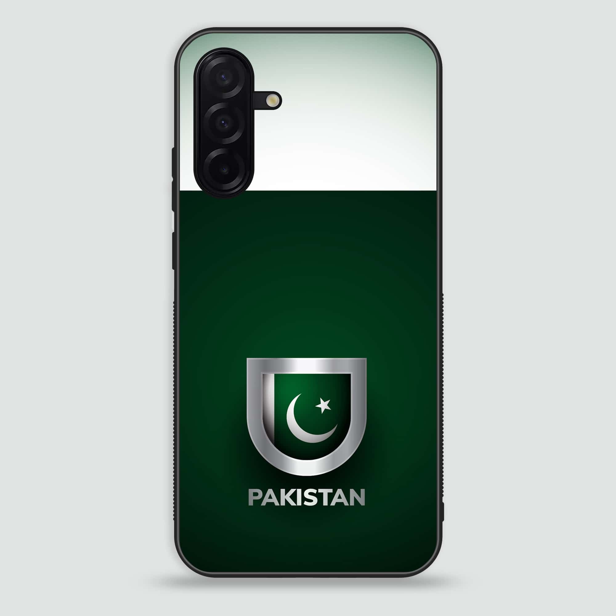 Samsung Galaxy A26 - Pakistani Flag Series - Premium Printed Glass soft Bumper shock Proof Case