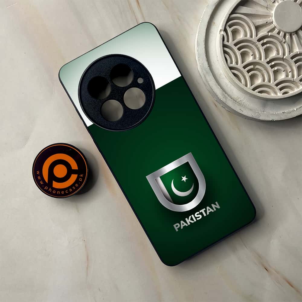 OnePlus 13 - Pakistani Flag Series - Premium Metal Printed soft Bumper shock Proof Case