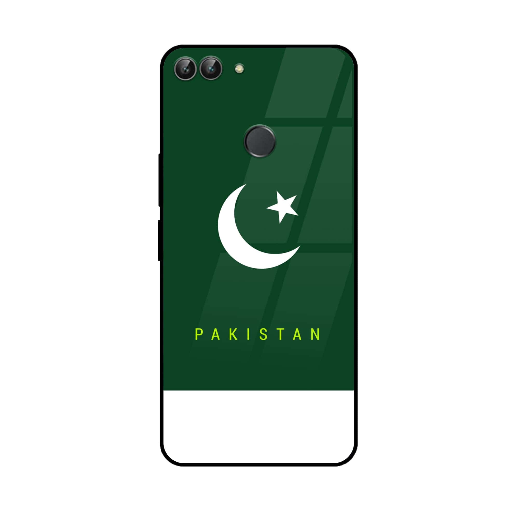 Huawei P Smart - Pakistani Flag Series - Premium Printed Glass soft Bumper shock Proof Case