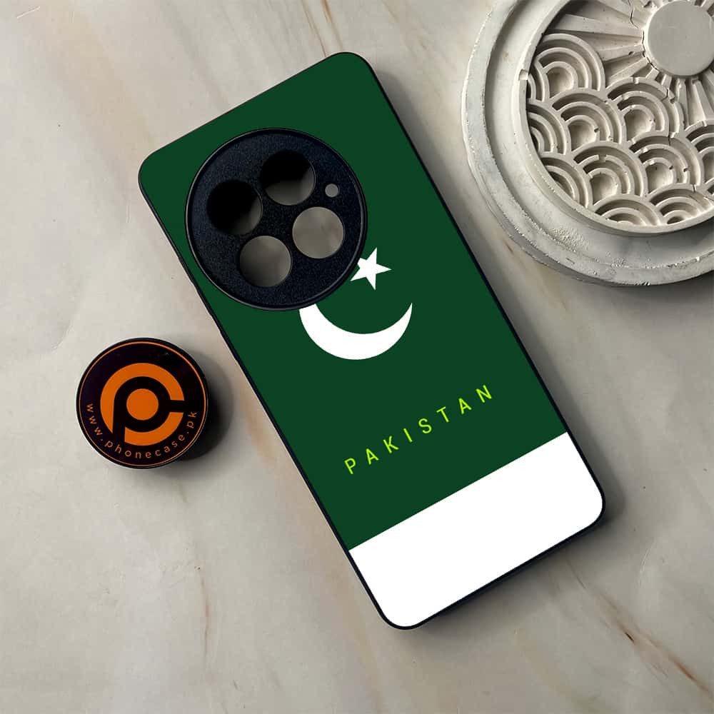 OnePlus 13 - Pakistani Flag Series - Premium Metal Printed soft Bumper shock Proof Case