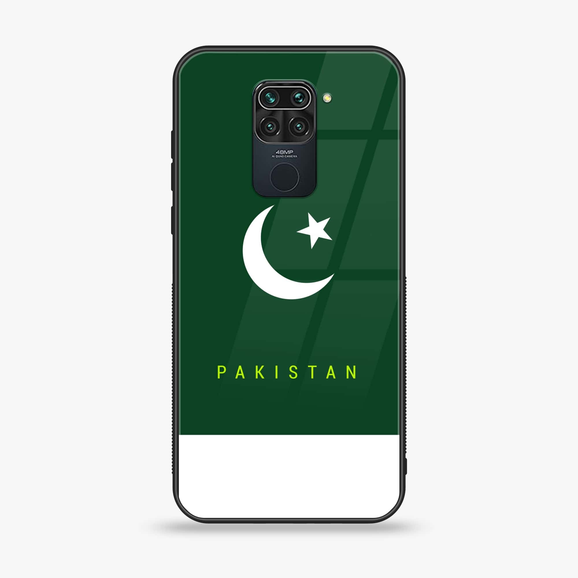 Xiaomi Redmi 10X - Pakistani Flag Series -  Premium Printed Metal soft Bumper shock Proof Case