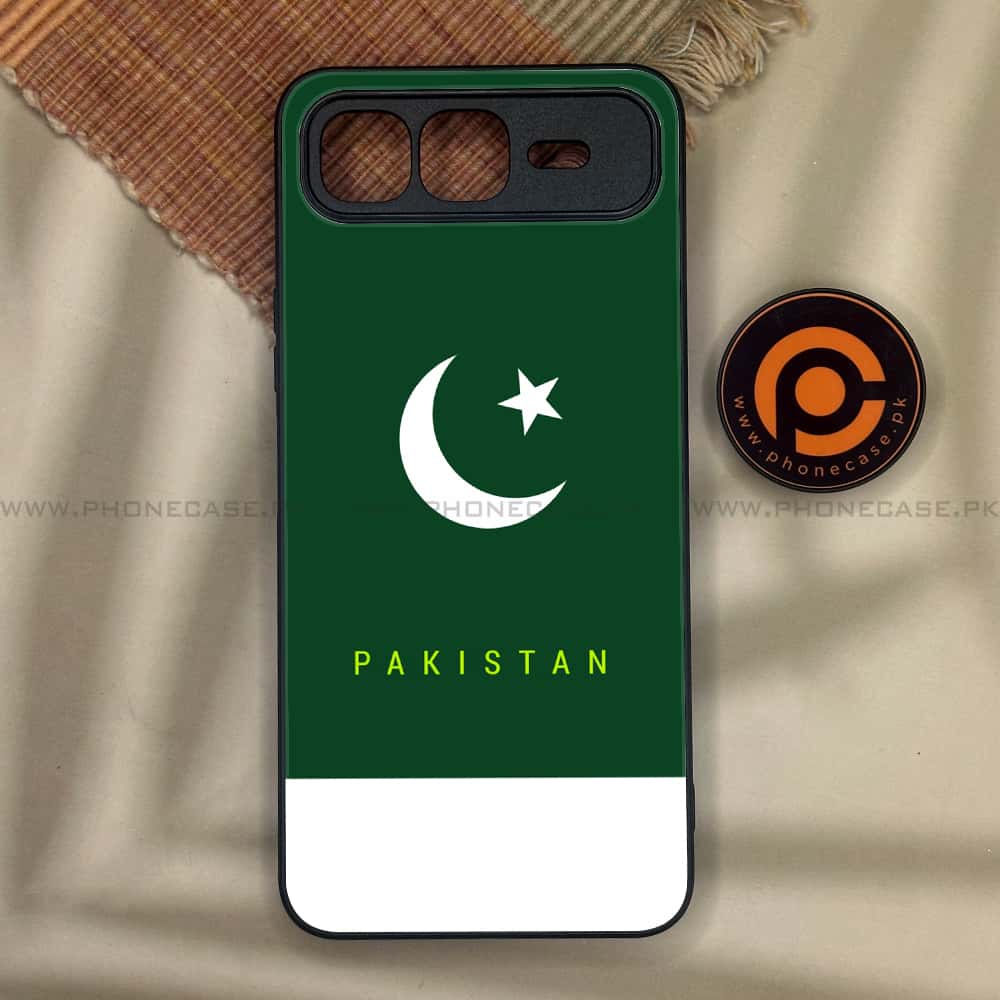 Infinix Smart 10 Plus - Pakistani Flag Series - Premium Metal Printed soft Bumper shock Proof Case