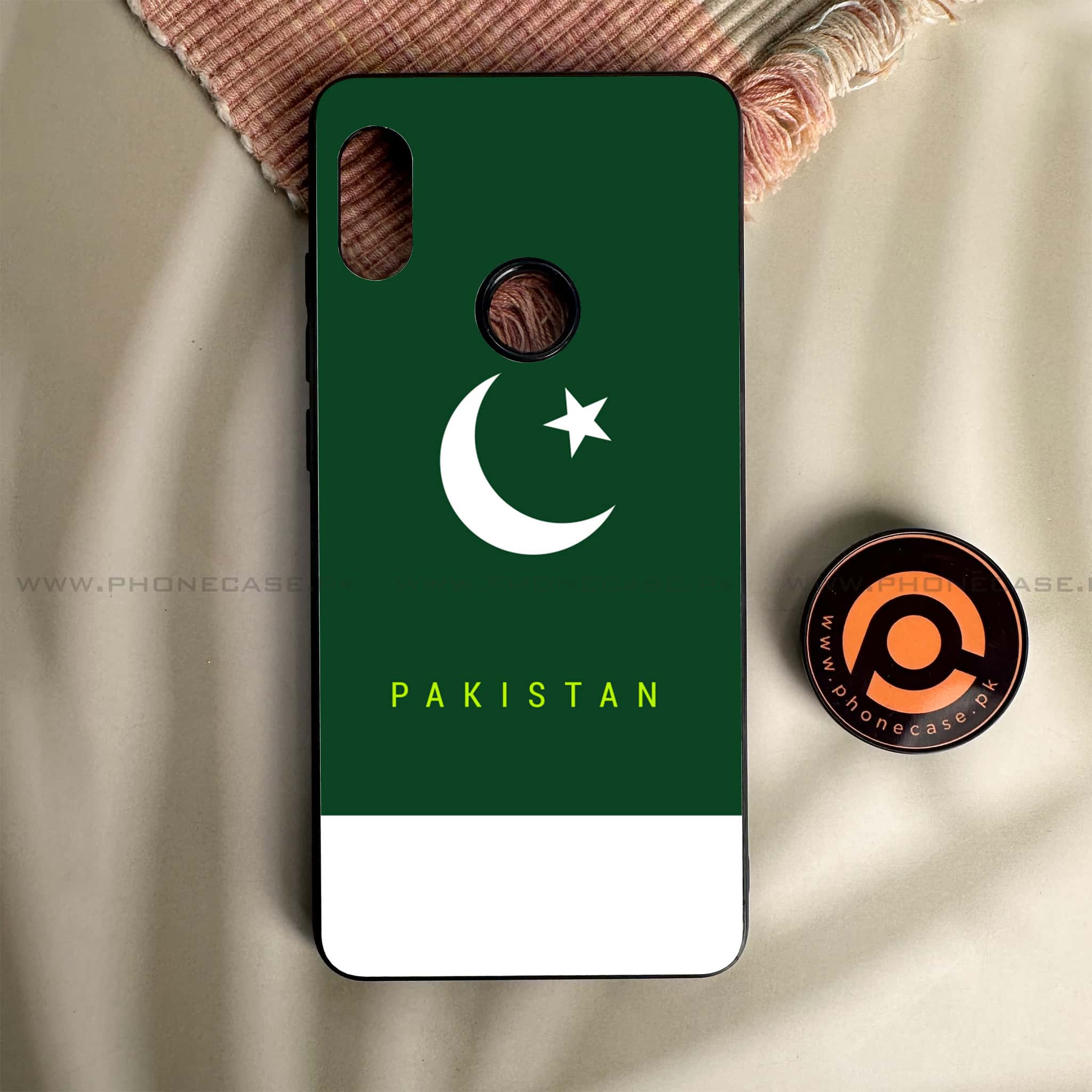 Redmi Note 5/Note 5 Pro - Pakistani Flag Series - Premium Metal Printed soft Bumper shock Proof Case