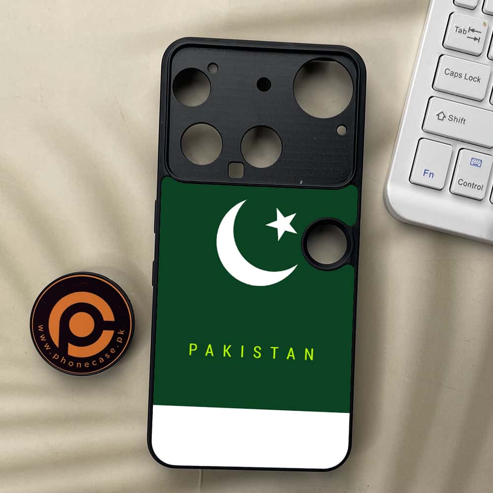 Nothing Phone 3 - Pakistani Flag Series - Premium Metal  Printed soft Bumper shock Proof Case