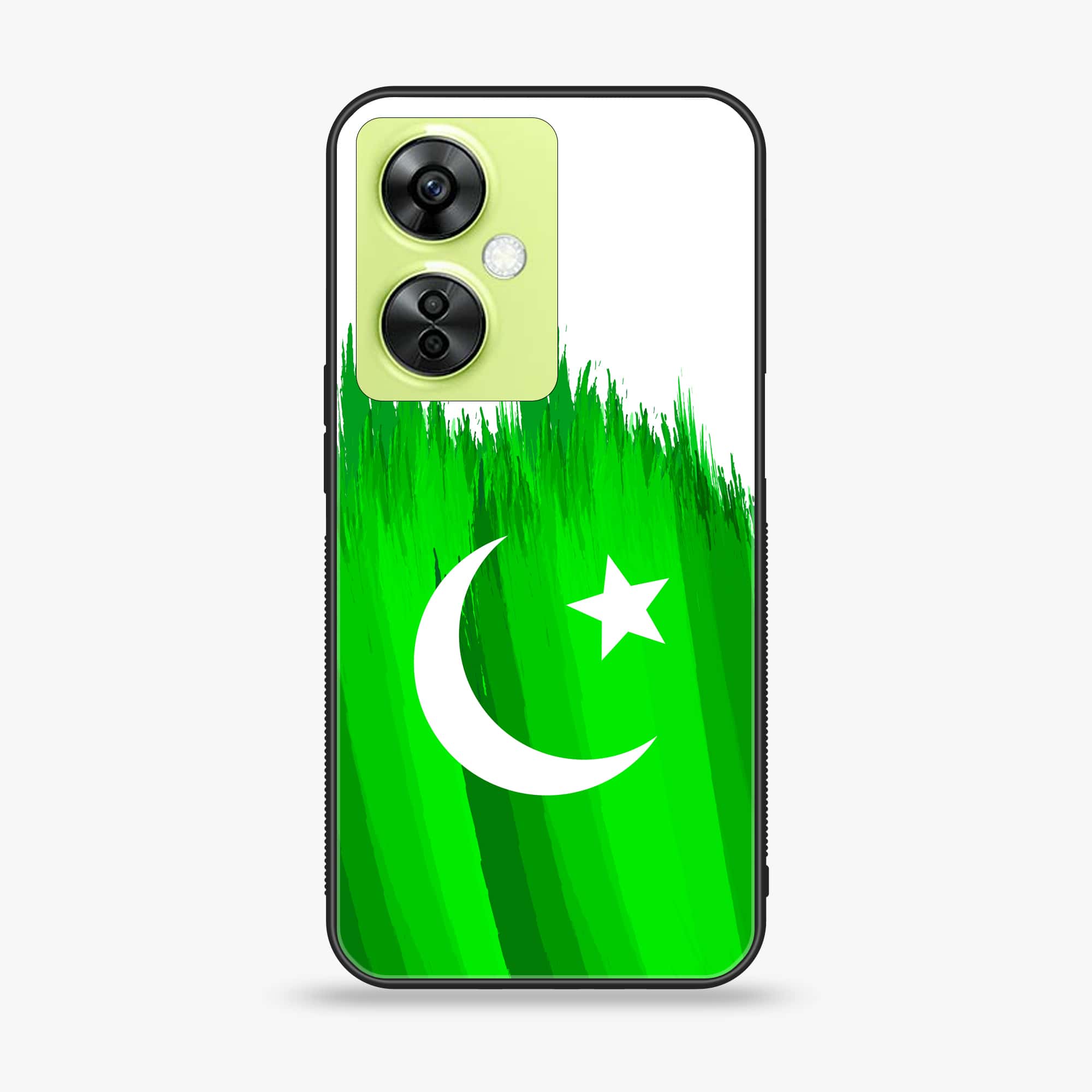 OnePlus Nord CE 3 Lite - Pakistani Flag Series - Premium Printed soft Bumper shock Proof Case