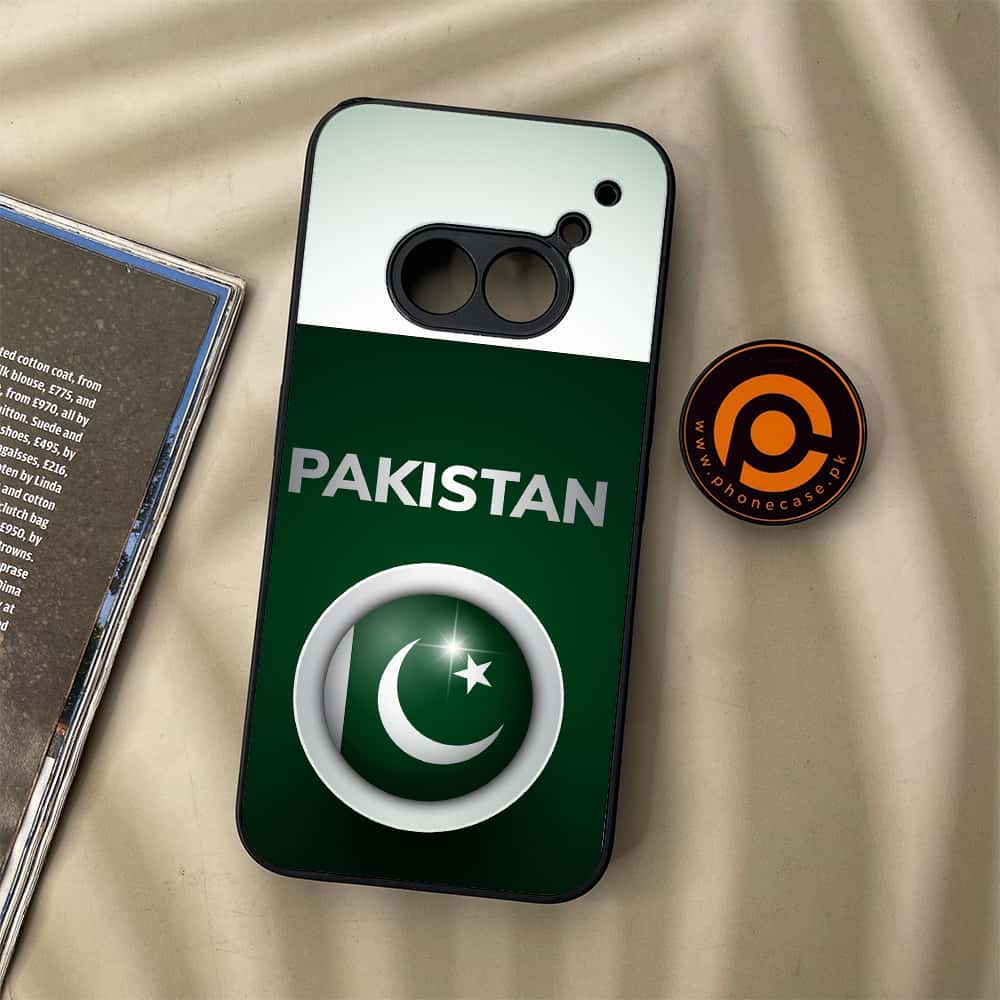 Nothing Phone (2a) - Pakistani Flag Series - Premium Metal Printed soft Bumper Shock Proof Case