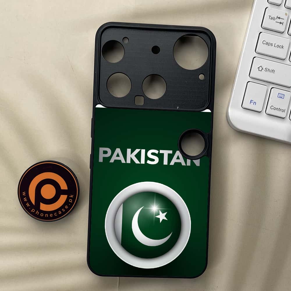Nothing Phone 3 - Pakistani Flag Series - Premium Metal  Printed soft Bumper shock Proof Case