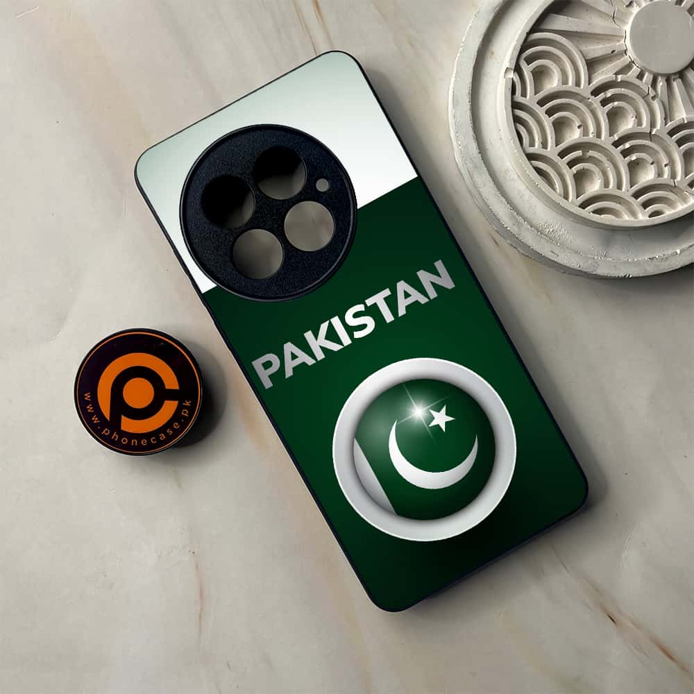 OnePlus 13 - Pakistani Flag Series - Premium Metal Printed soft Bumper shock Proof Case