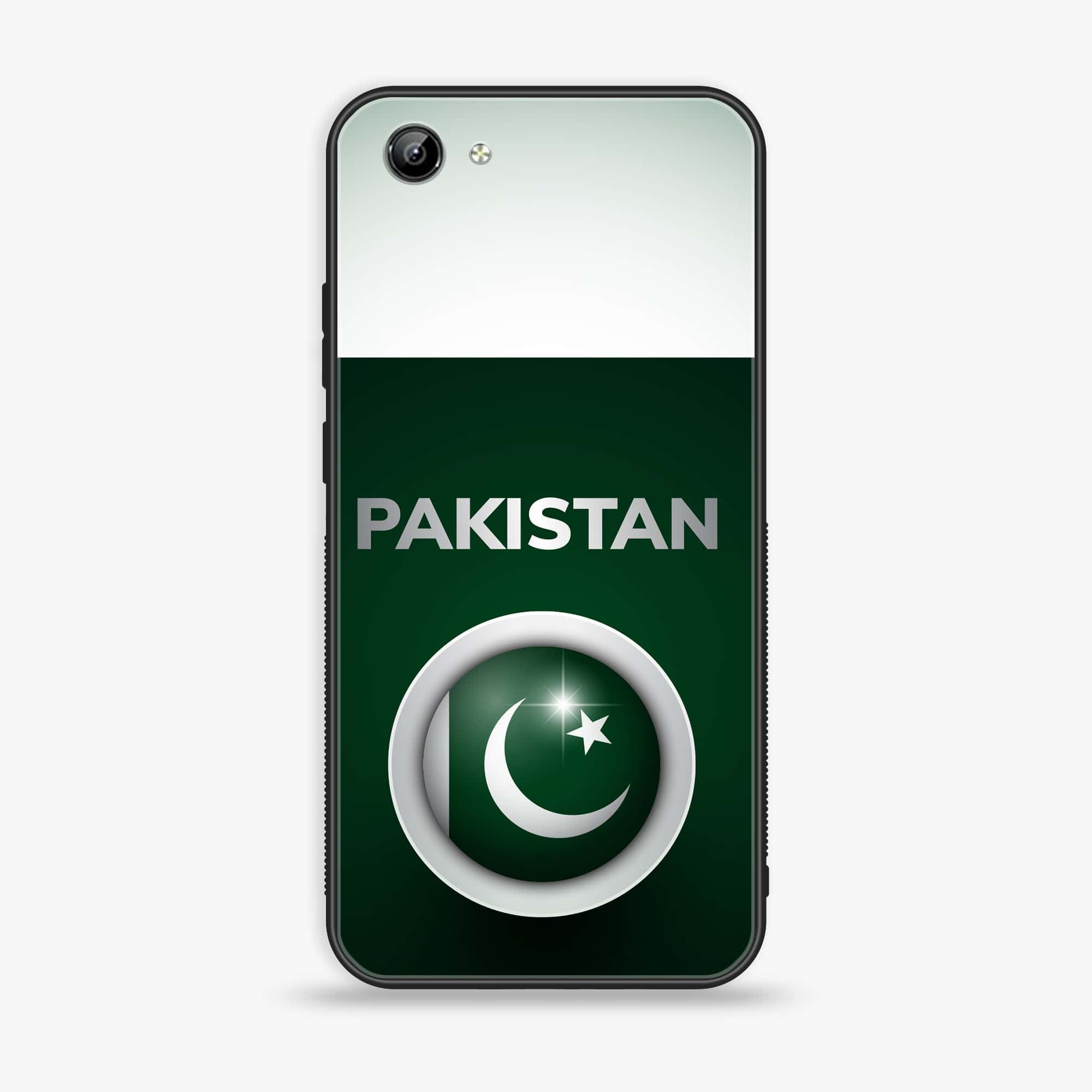Vivo Y71 - Pakistani Flag Series - Premium Printed Glass soft Bumper shock Proof Case