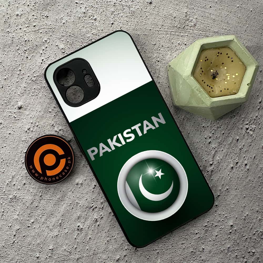 Nothing Phone 2 - Pakistani Flag Series - Premium Metal  Printed soft Bumper shock Proof Case