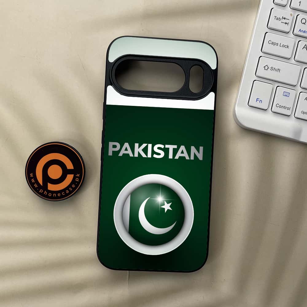 Google Pixel 10  - Pakistani Flag Series - Premium Metal Printed soft Bumper Shockof Case