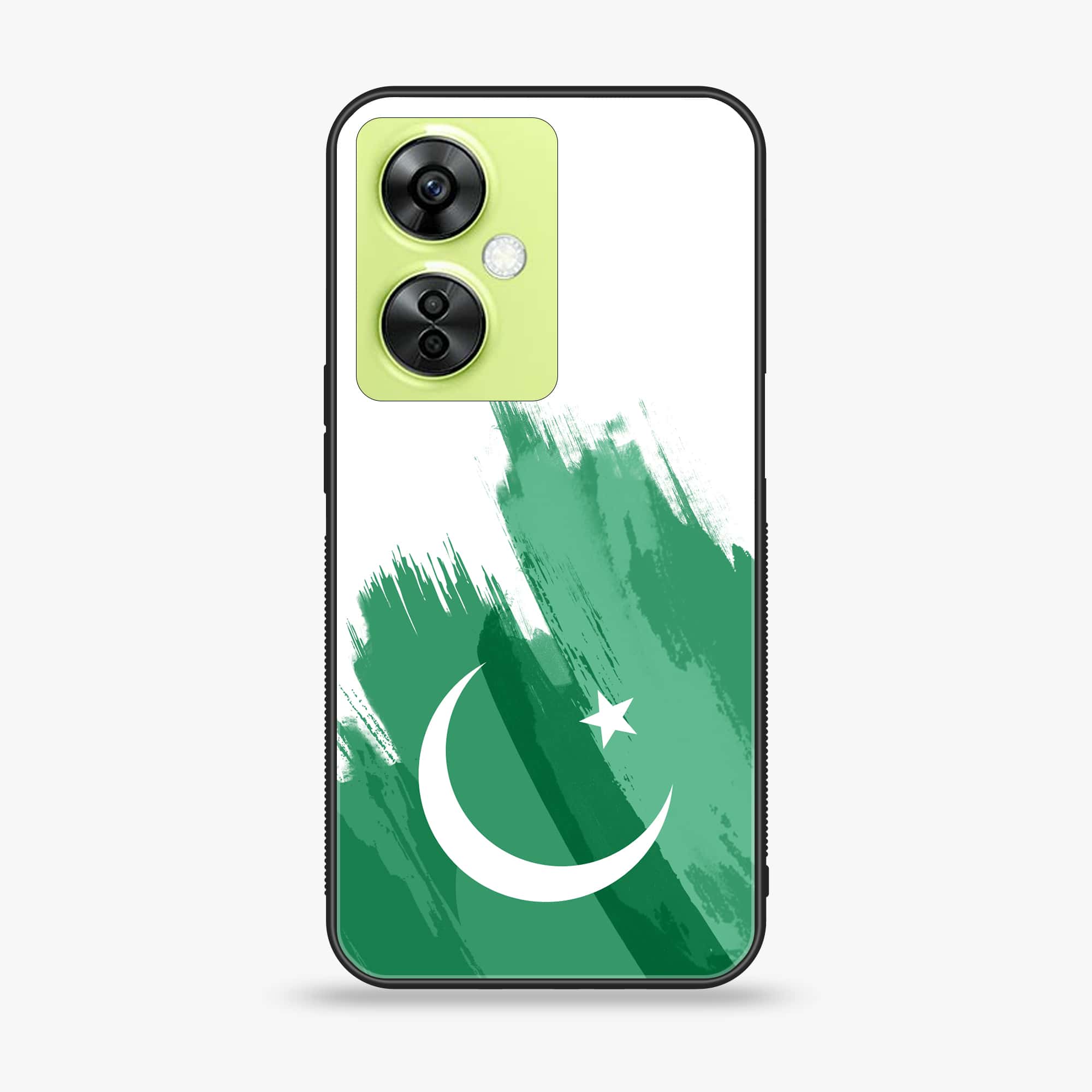 OnePlus Nord CE 3 Lite - Pakistani Flag Series - Premium Printed soft Bumper shock Proof Case