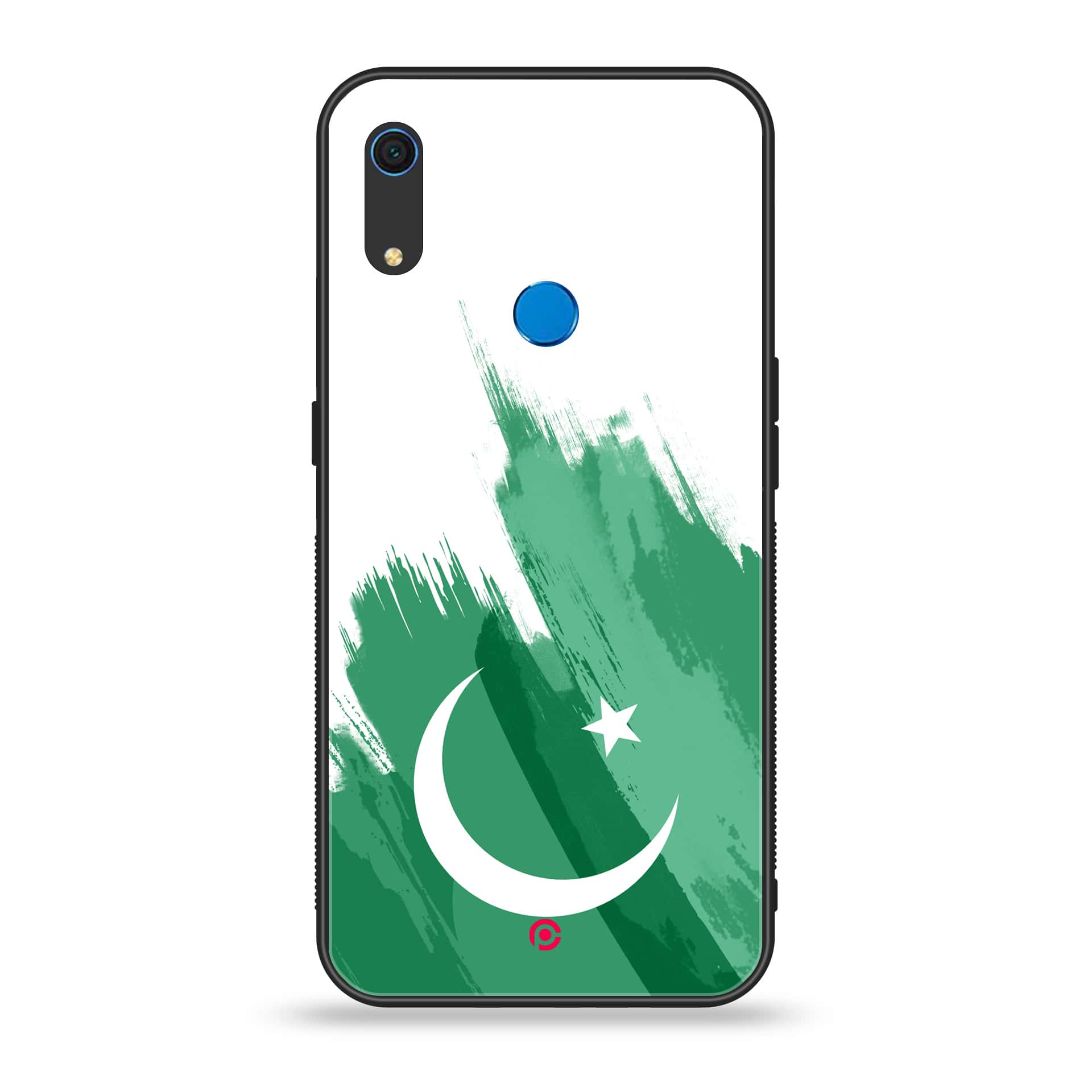 Huawei Y6s - Pakistani Flag Series - Premium Printed Metal soft Bumper shock Proof Case