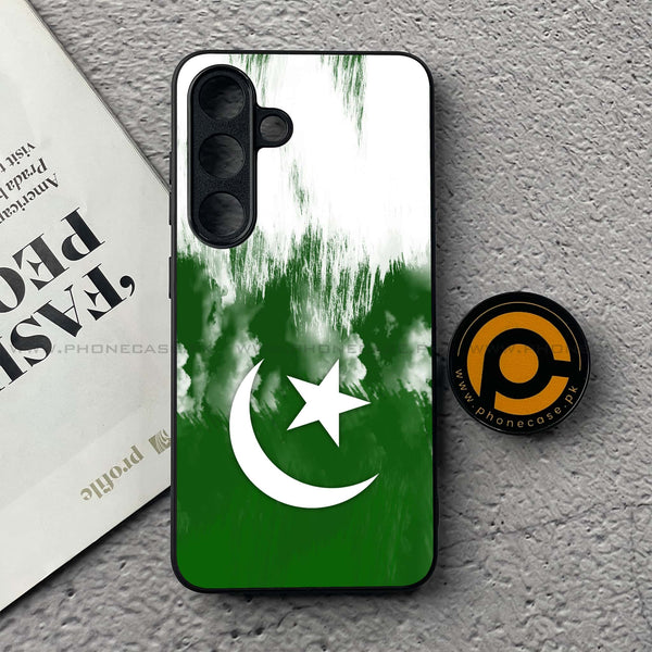 Pakistani Flag Design 9 - Premium Metal Phone Case All Models