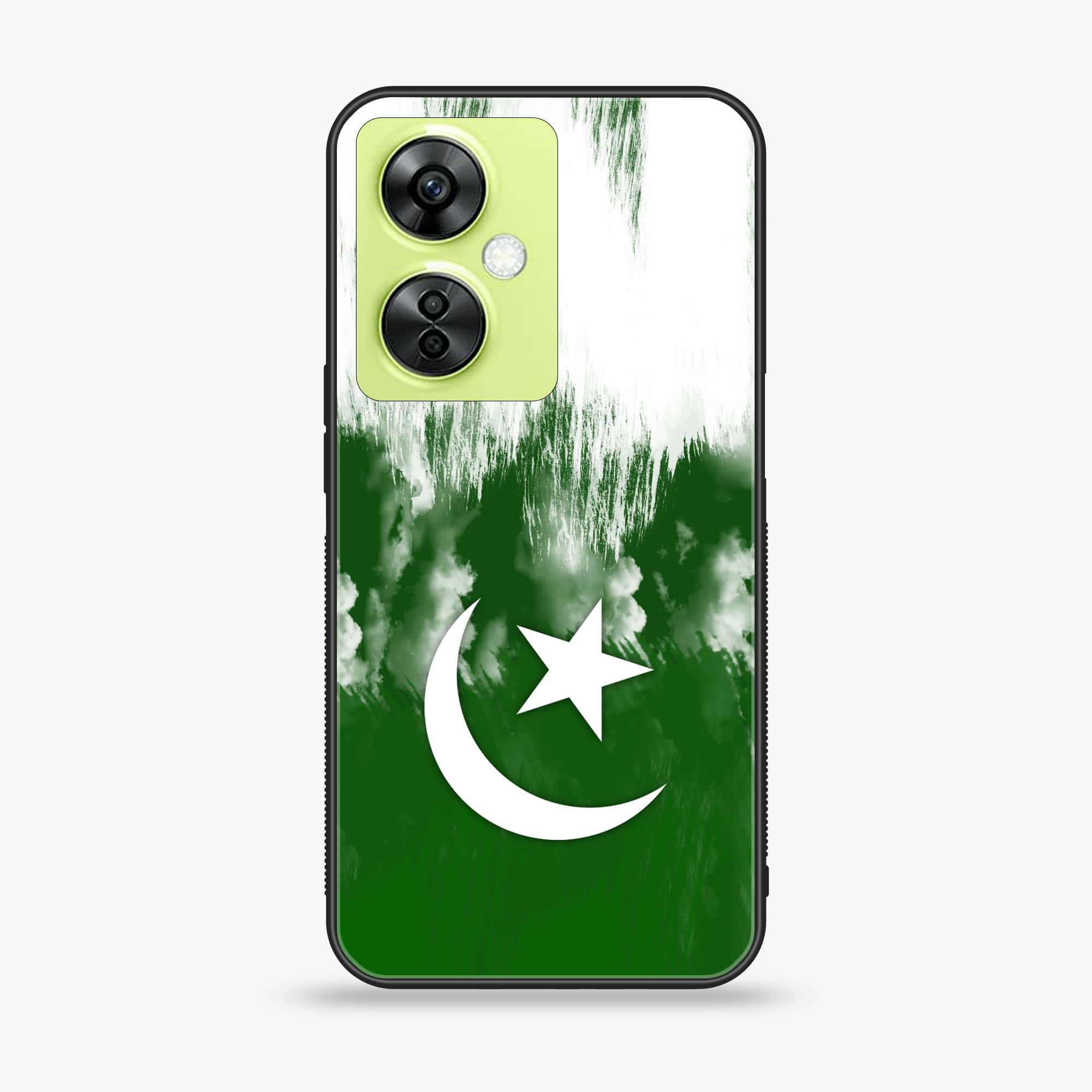 OnePlus Nord CE 3 Lite - Pakistani Flag Series - Premium Printed soft Bumper shock Proof Case