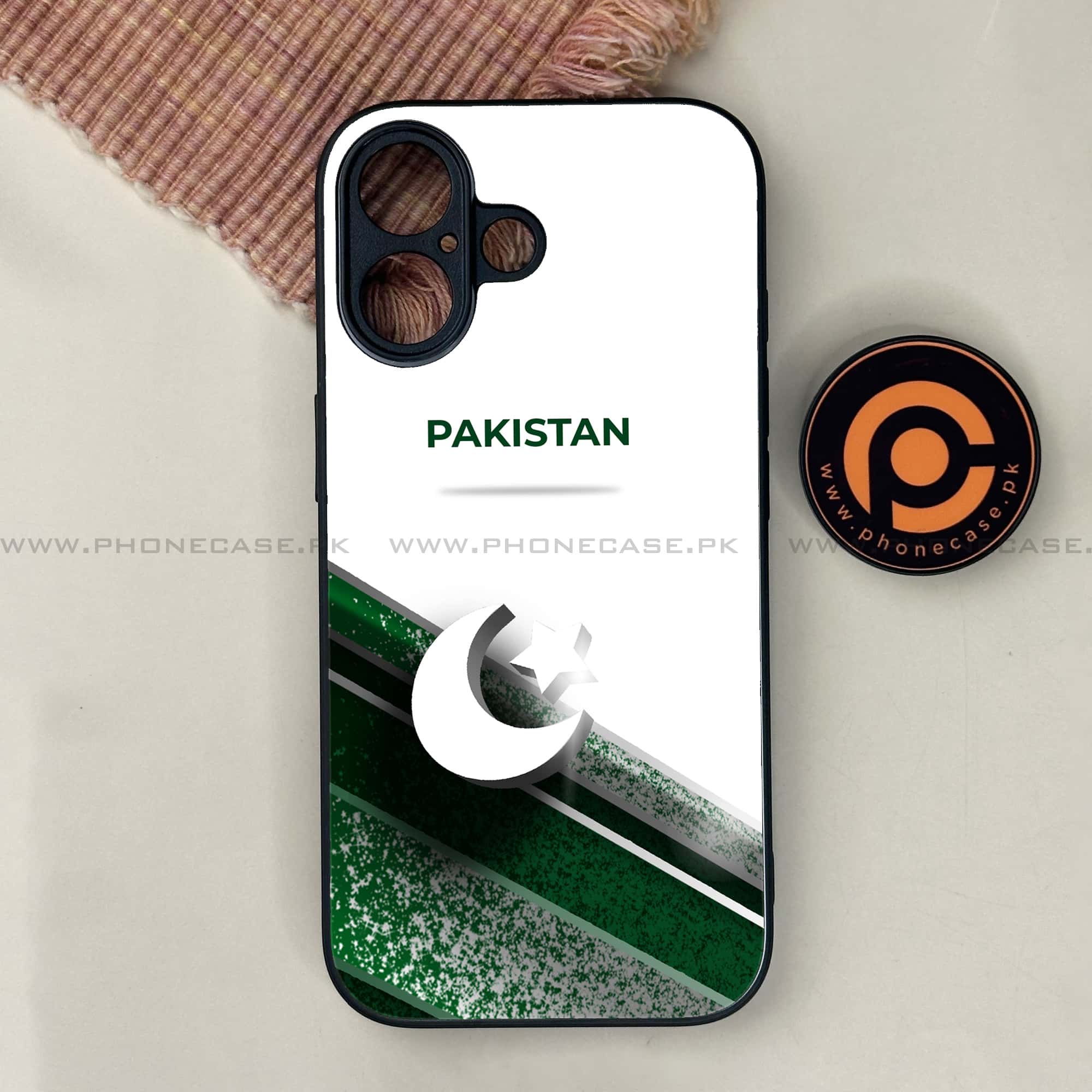 Pakistani Flag Series -  Premium Metal Phone Case All Models