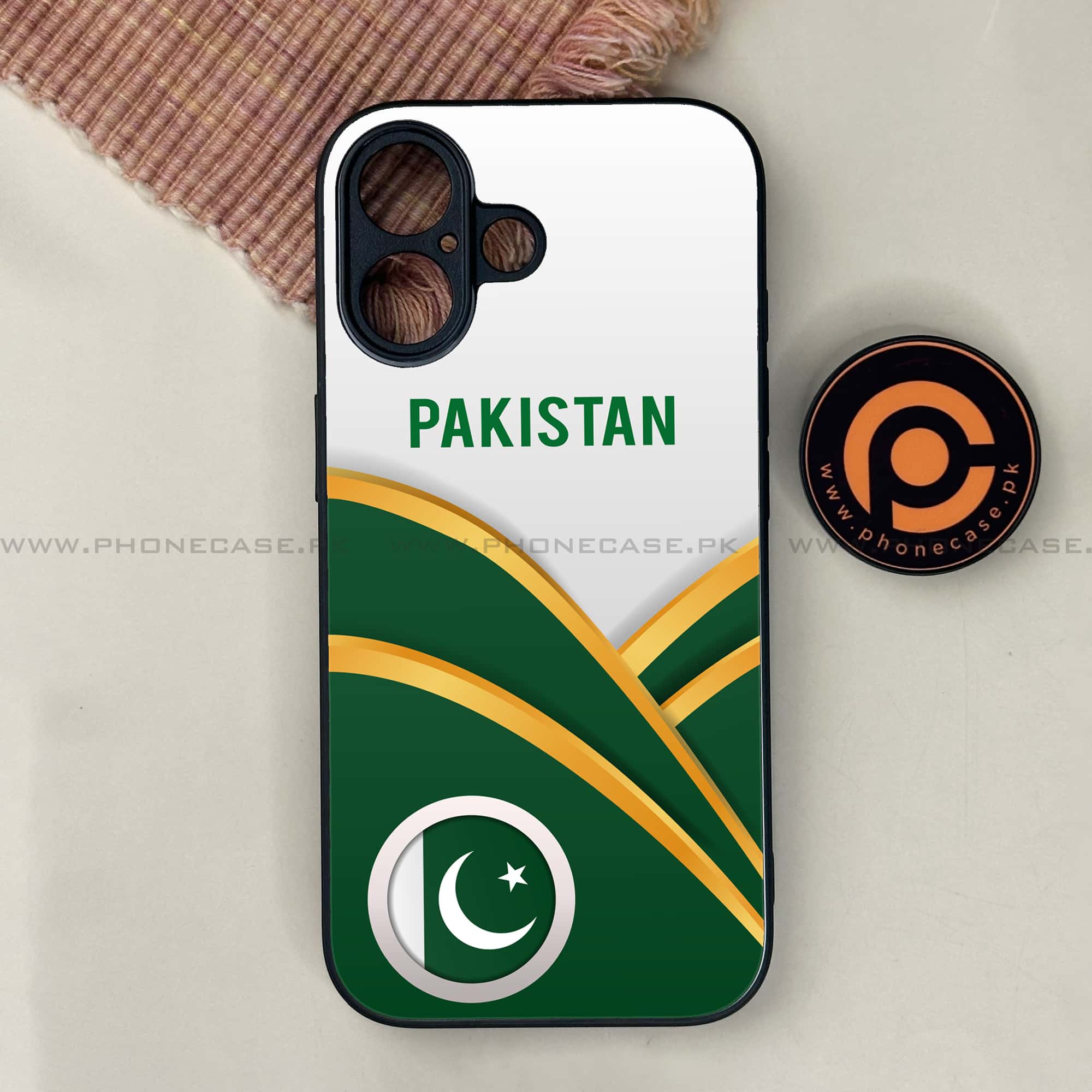 Pakistani Flag Series -  Premium Metal Phone Case All Models