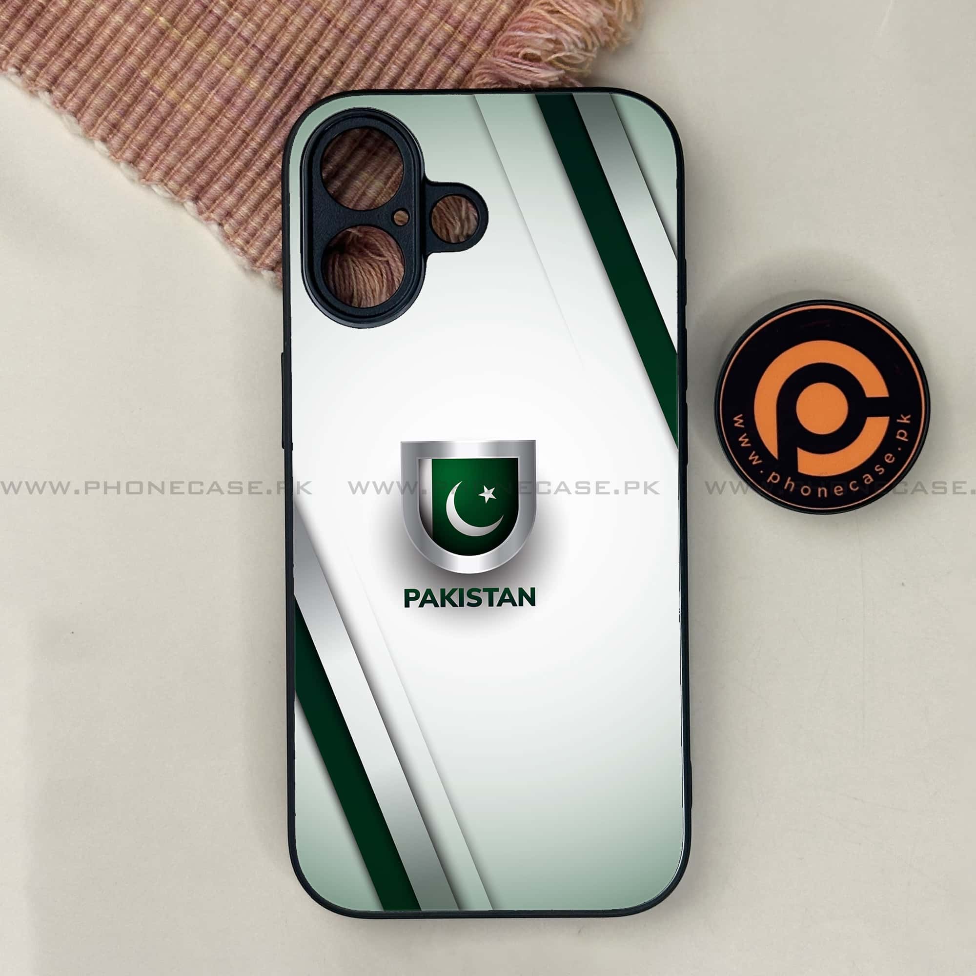 Pakistani Flag Series -  Premium Metal Phone Case All Models