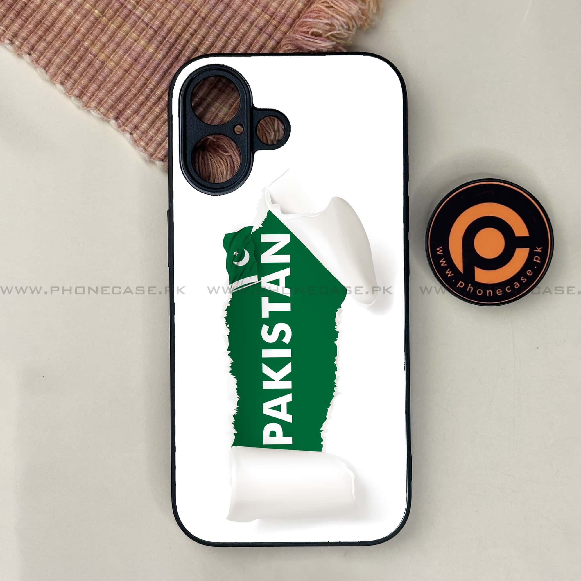 Pakistani Flag Series -  Premium Metal Phone Case All Models