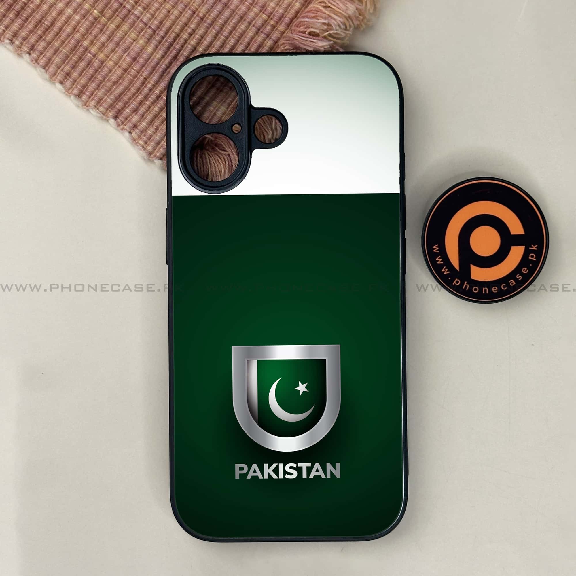 Pakistani Flag Series -  Premium Metal Phone Case All Models