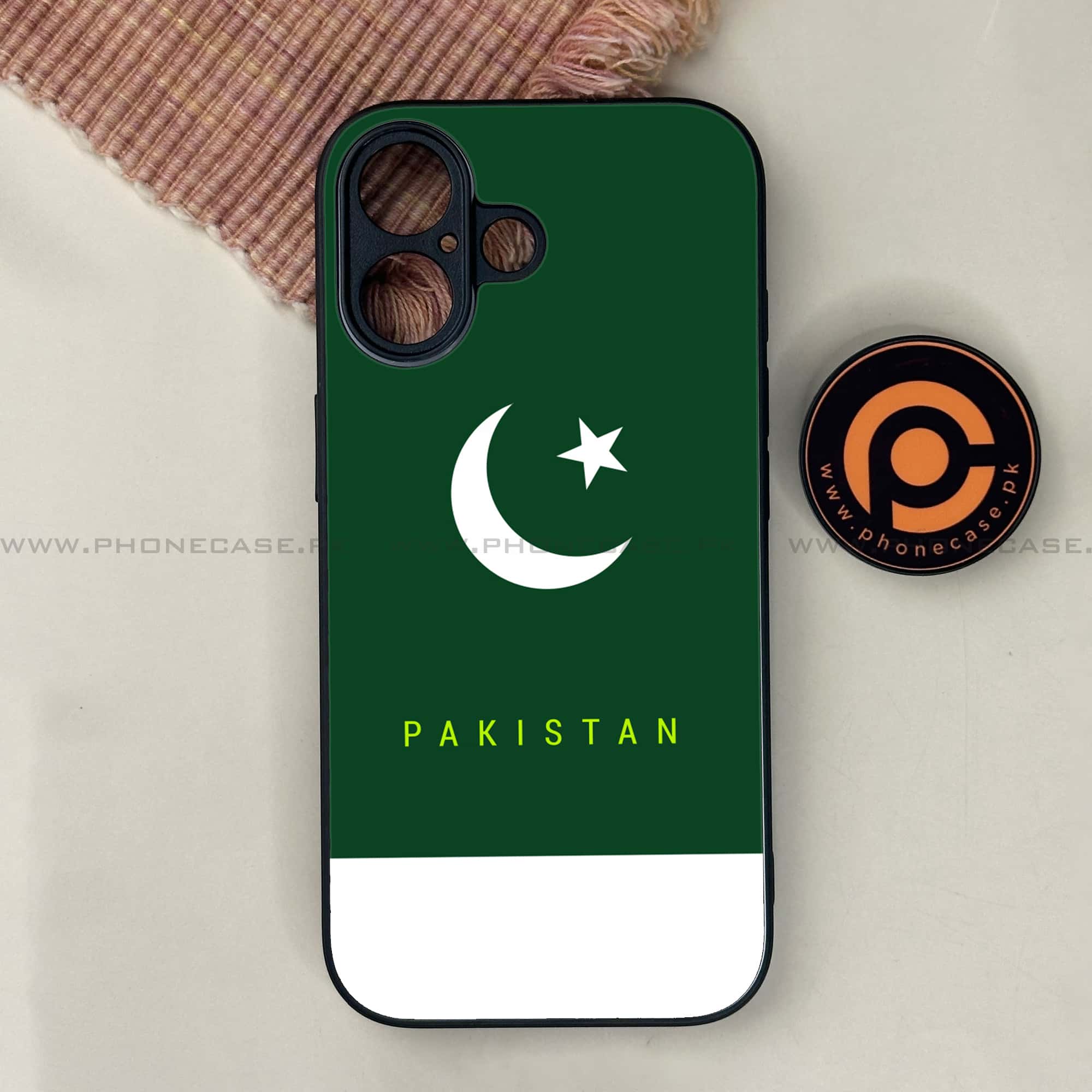 Pakistani Flag Series -  Premium Metal Phone Case All Models