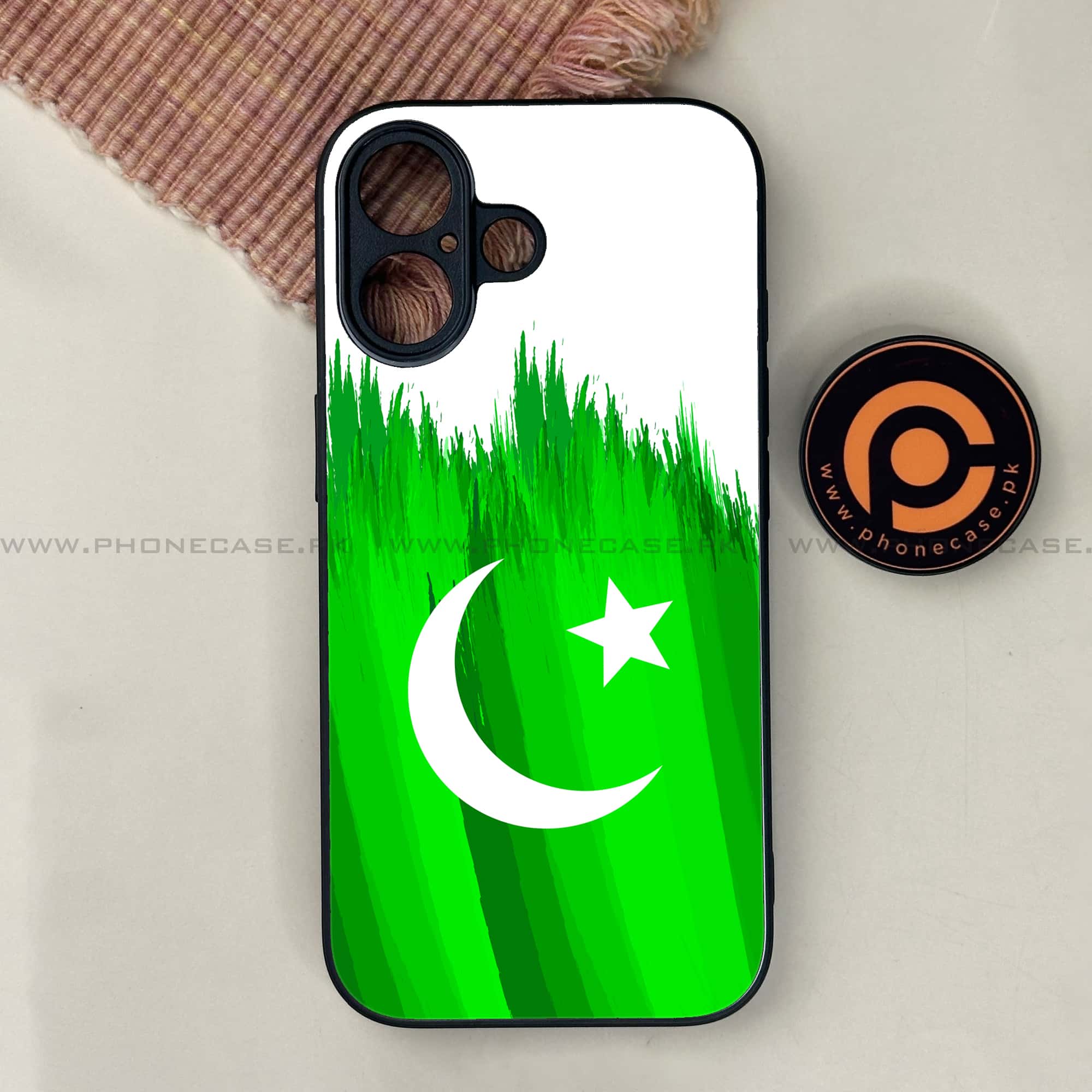 Pakistani Flag Series -  Premium Metal Phone Case All Models