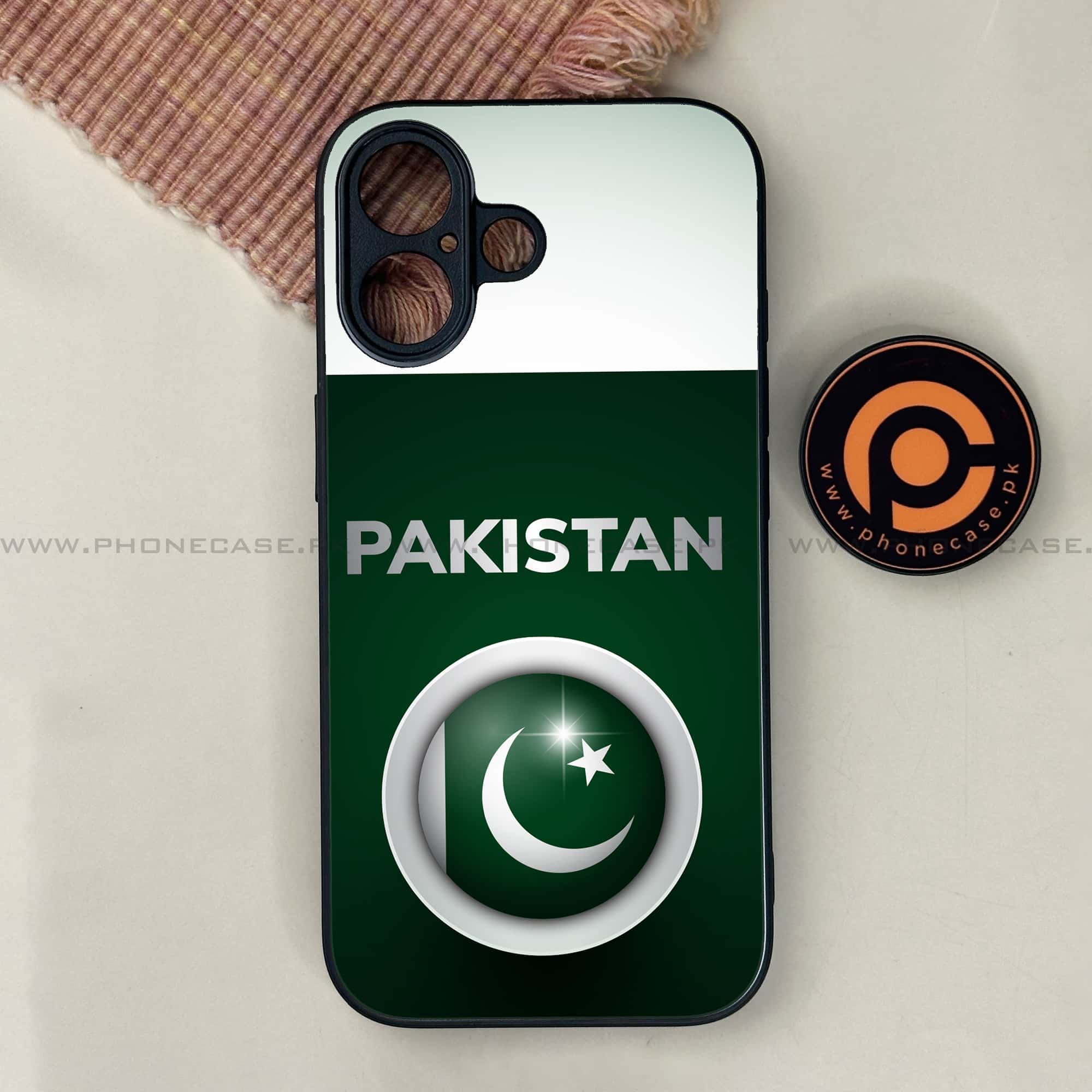 Pakistani Flag Series -  Premium Metal Phone Case All Models