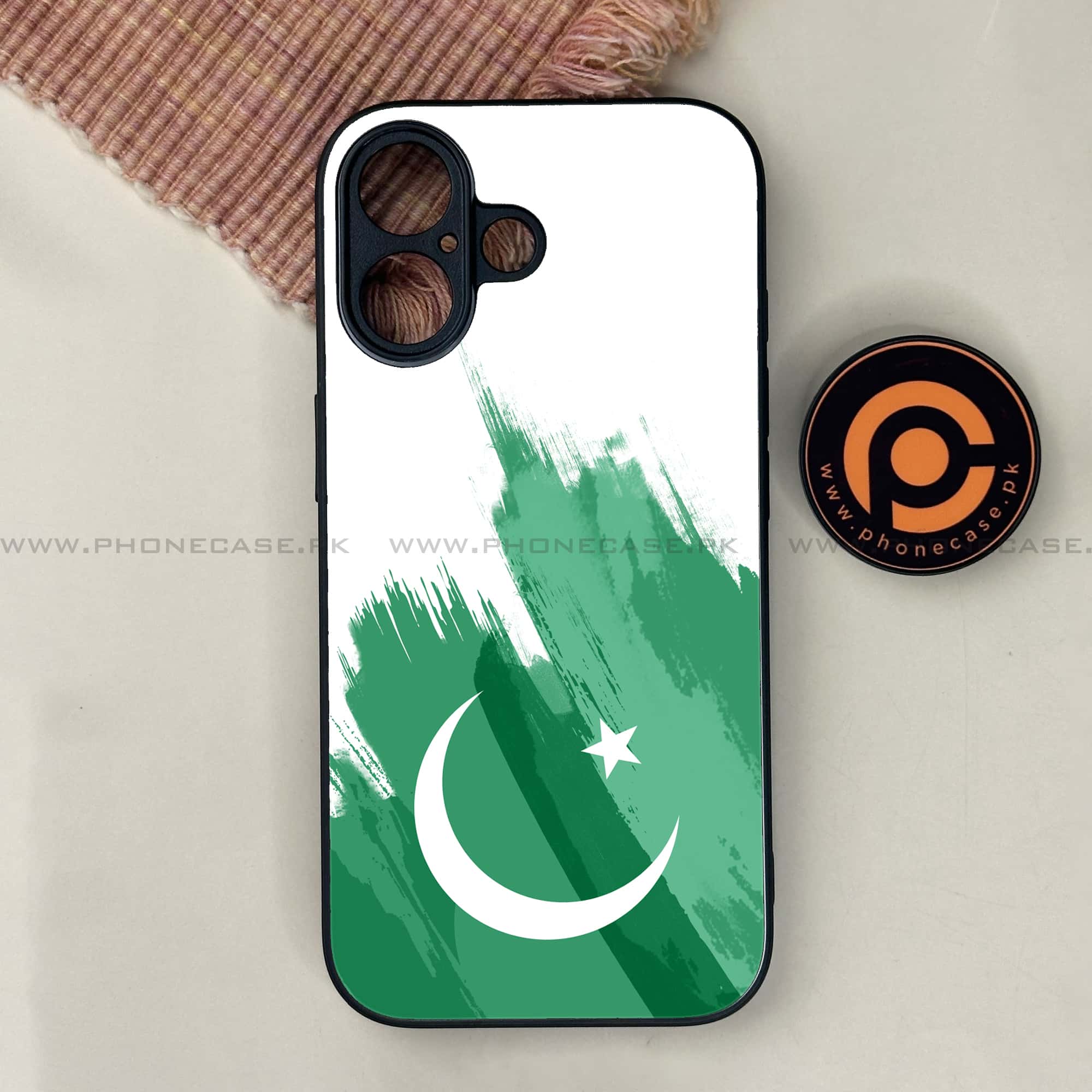 Pakistani Flag Series -  Premium Metal Phone Case All Models