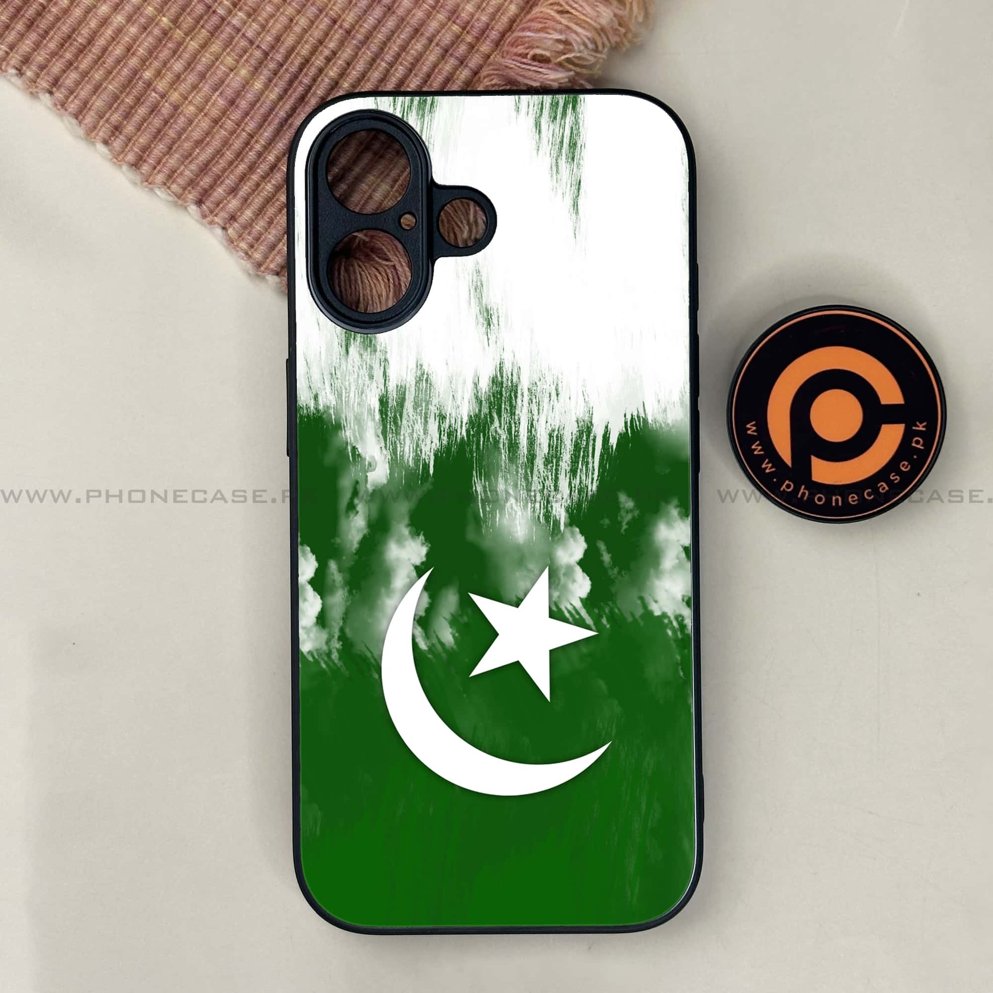 Pakistani Flag Series -  Premium Metal Phone Case All Models