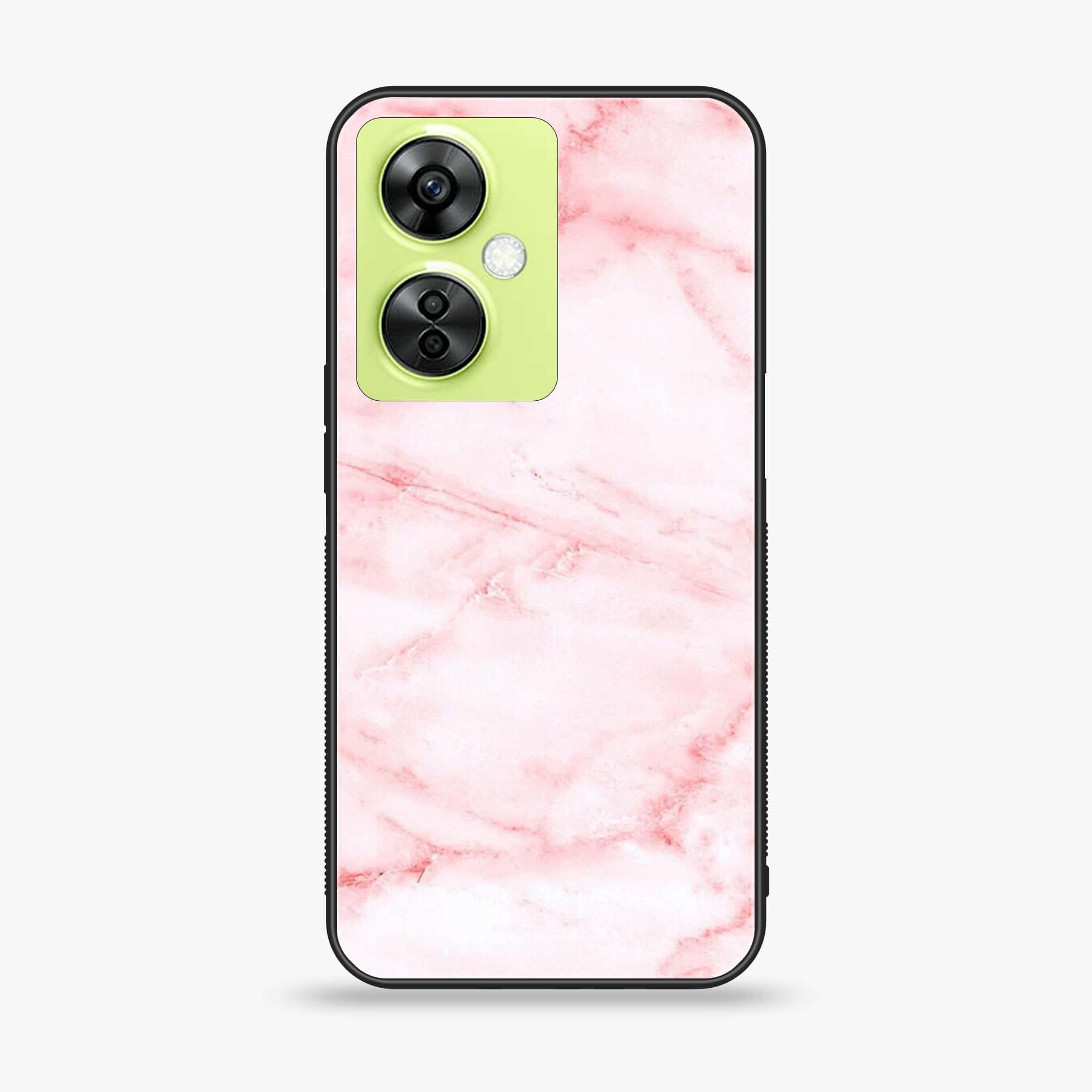 OnePlus Nord CE 3 Lite - Pink Marble Series - Premium Printed soft Bumper shock Proof Case