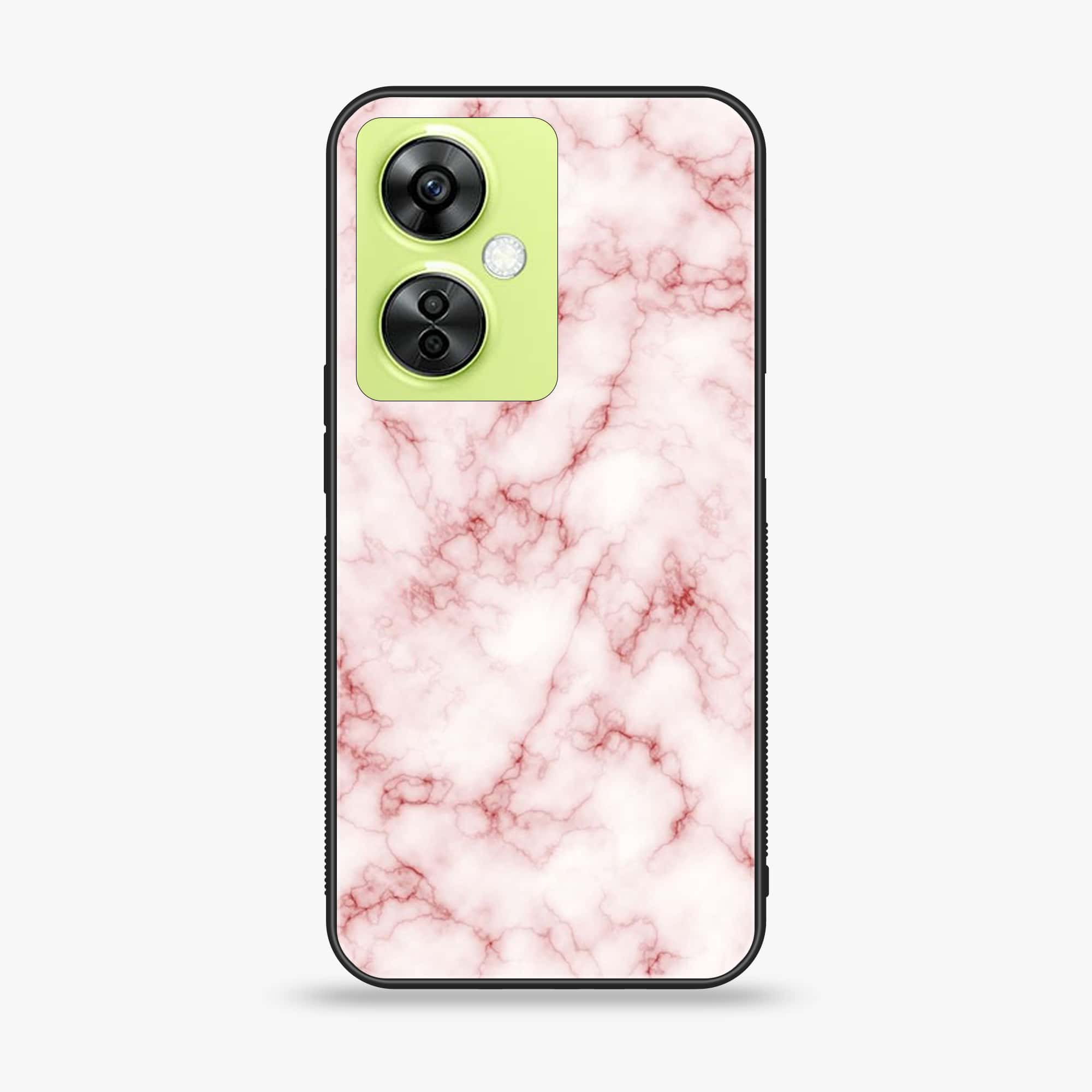 OnePlus Nord CE 3 Lite - Pink Marble Series - Premium Printed soft Bumper shock Proof Case