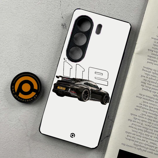 Tecno Camon 40 Pro - Nine Eleven Edge - Premium Metal Printed Soft Bumper Shockproof Case