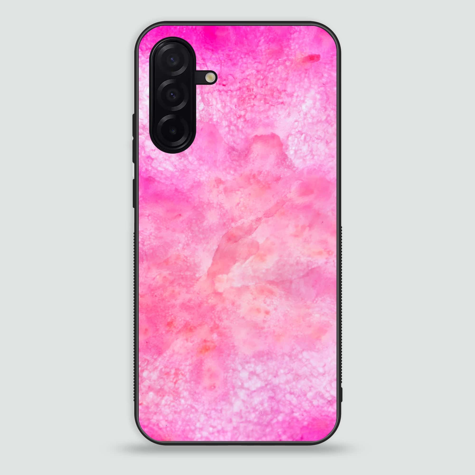 Samsung Galaxy A26 - Pink Marble 2.0 Series - Premium Printed Glass soft Bumper shock Proof Case