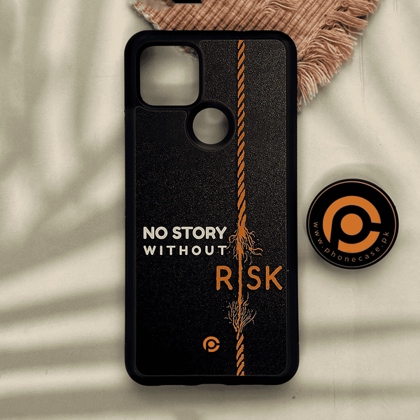 Google Pixel 4a 5G - The Risk Taker - Premium Metal Printed Soft Bumper Shock Proof Case CS-42969