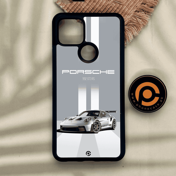 Google Pixel 4a 5G - Porsche Gt3 Rs Thrill - Premium Metal Printed Soft Bumper Shock Proof Case