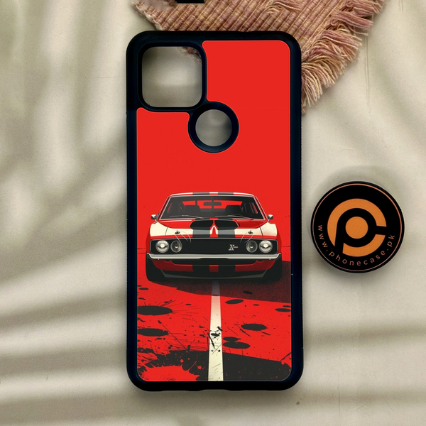 Google Pixel 4a 5G - Classic Racer Vibes - Premium Metal Printed Soft Bumper Shock Proof Case