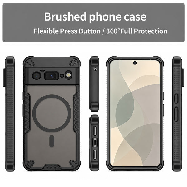 Google Pixel 6 Pro - Translucent ForgeCore Magnetic Armor Phone Case