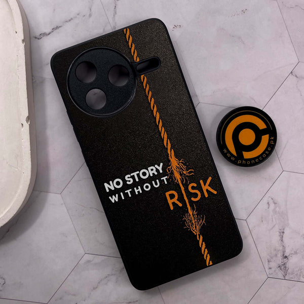 Xiaomi Poco F7 Pro 5G - The Risk Taker - Premium Metal Printed soft Bumper shock Proof Case