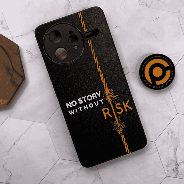 Xiaomi Poco F7 Ultra 5G - The Risk Taker - Premium Metal Printed soft Bumper shock Proof Case