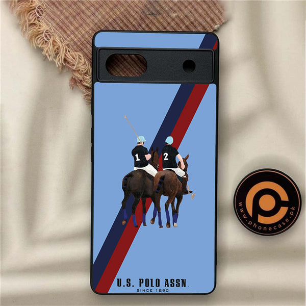 Google Pixel 6A - Polo Design 1 - Premium Metal Printed soft Bumper Shock Proof Case CS-34659 CS-36547