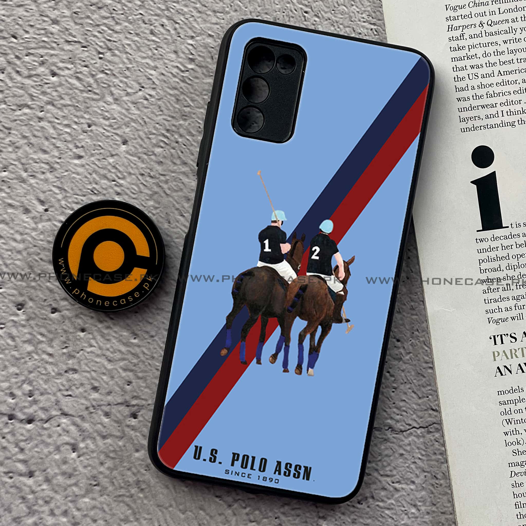 Samsung Galaxy A03s - Polo Series - Premium Printed Metal soft Bumper shock Proof Case