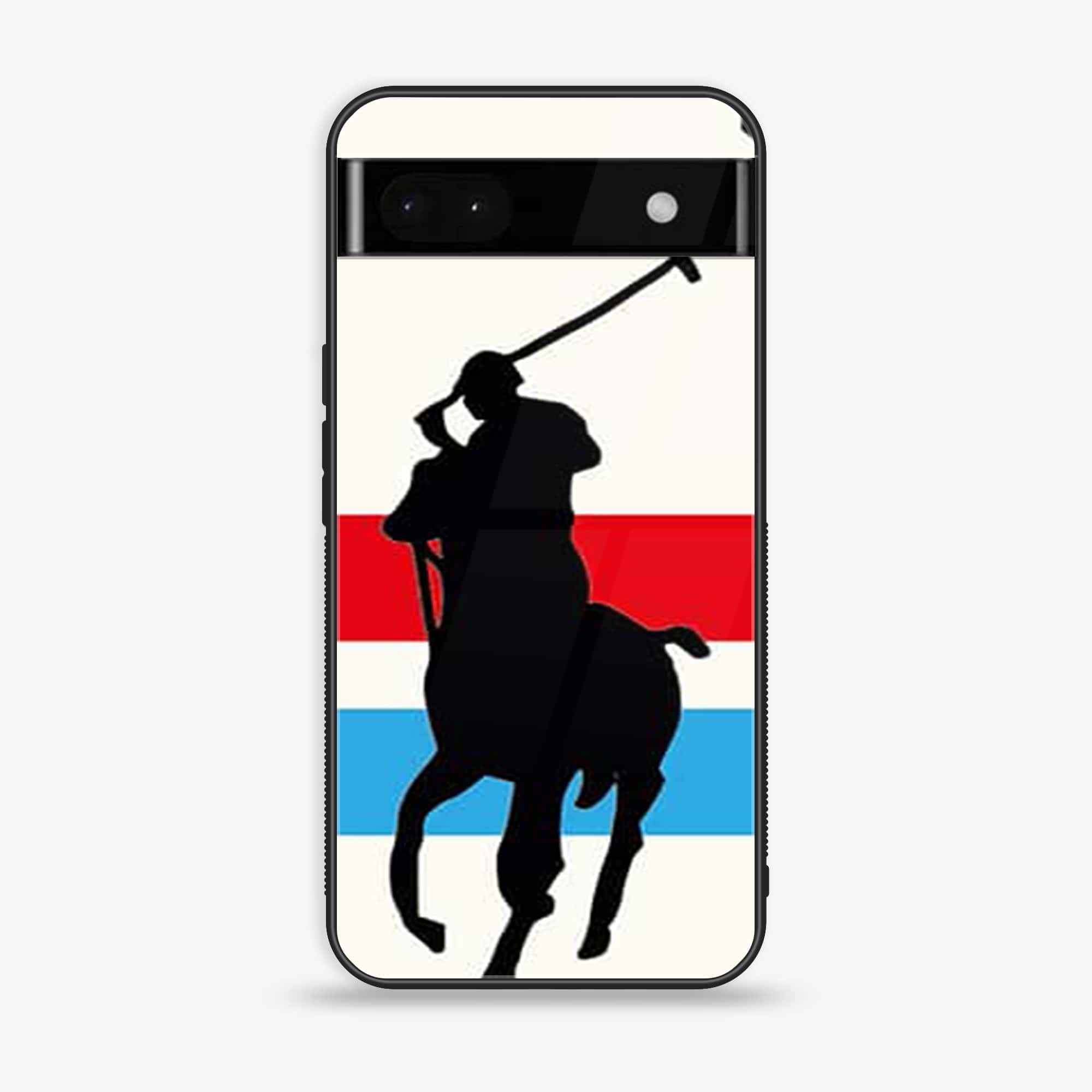 Google Pixel 6A - Polo Series - Premium Metal Printed soft Bumper Shock Proof Case