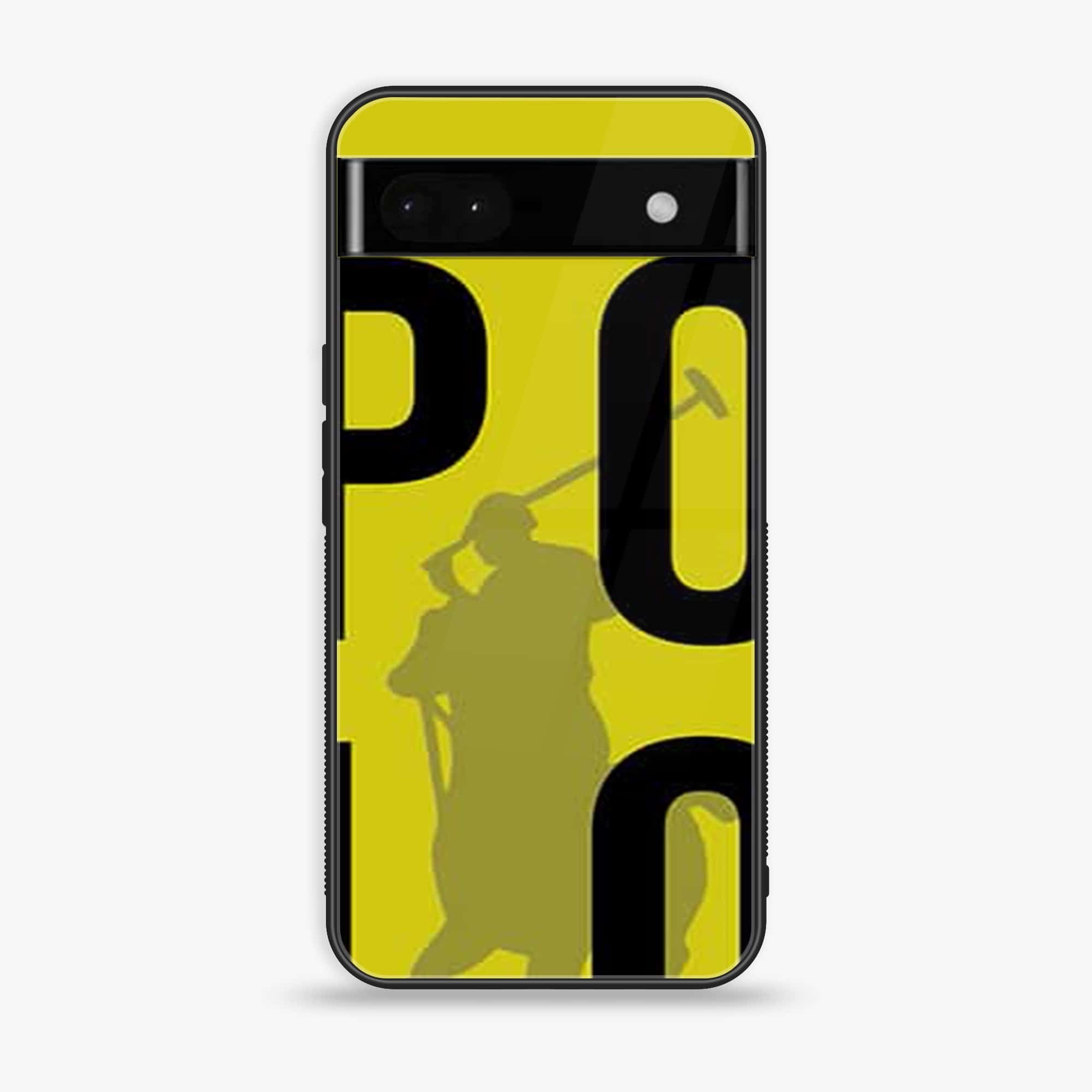 Google Pixel 6A - Polo Series - Premium Metal Printed soft Bumper Shock Proof Case