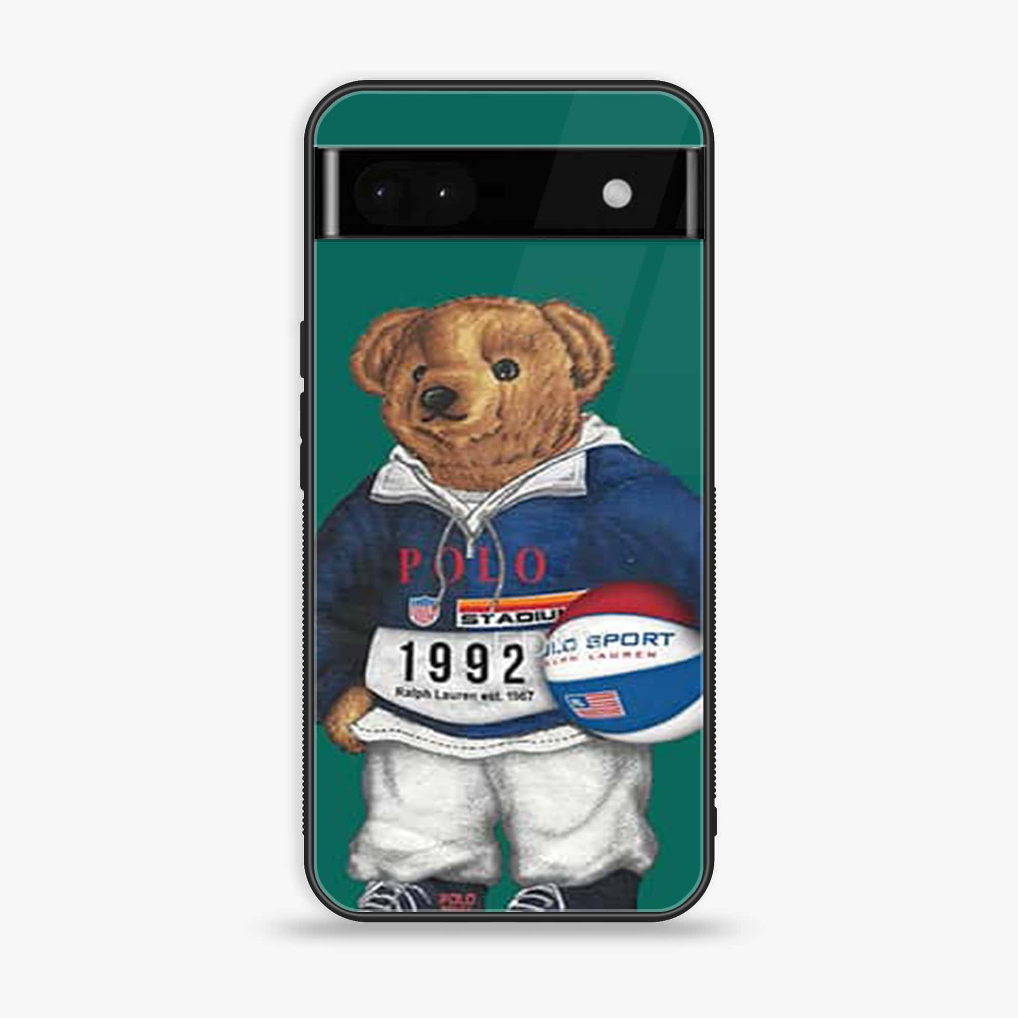 Google Pixel 6A - Polo Series - Premium Metal Printed soft Bumper Shock Proof Case