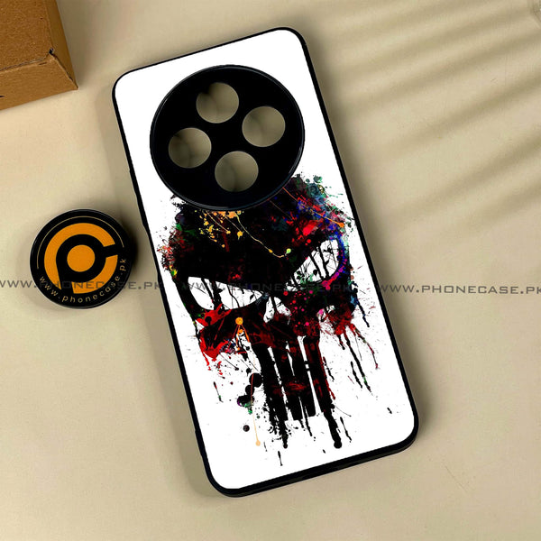 Xiaomi Poco C75 4G - Punisher Skull Design -  Premium Printed Metal soft Bumper shock Proof Case