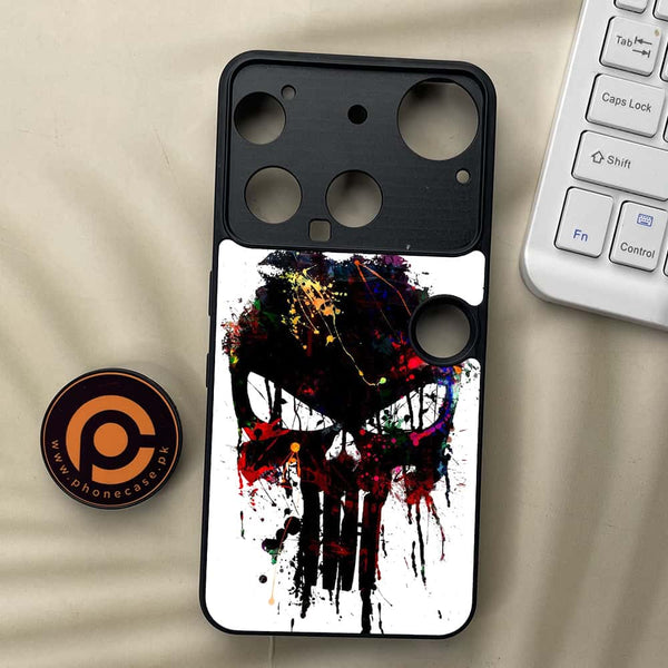 Nothing Phone 3 - Punisher Skull Design - Premium Metal Printed soft Bumper shock Proof Case