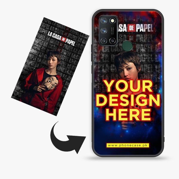 Realme 7i - Customize your own - Premium Metal Printed soft Bumper shock Proof Case