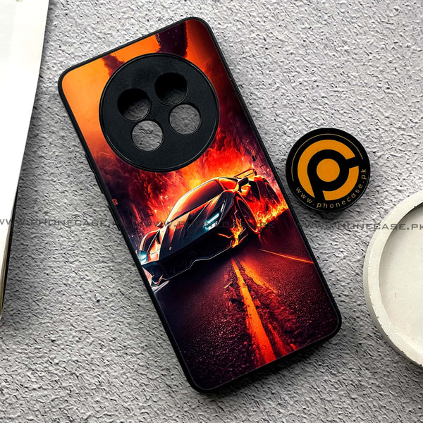 Realme 13 Pro Plus - Racing Series - Premium Printed Metal soft Bumper shock Proof Case